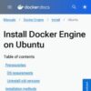 Install Docker Engine on Ubuntu | Docker Docs